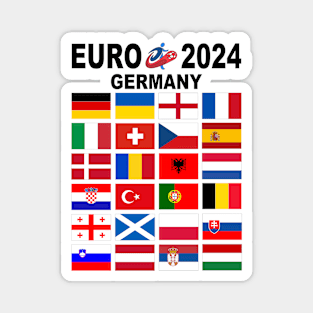 EURO 2024 in Germany Magnet