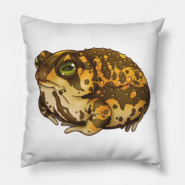 Desert Rain Frog Pillow by GothamGeckos