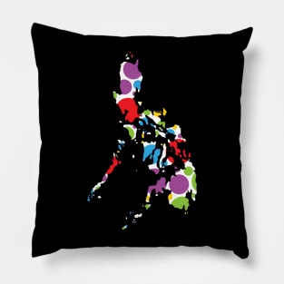 Philippines Map Logo Pillow