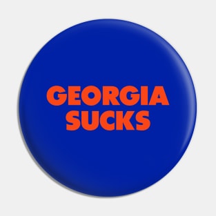 Georgia sucks- Florida college gameday rivalry Pin