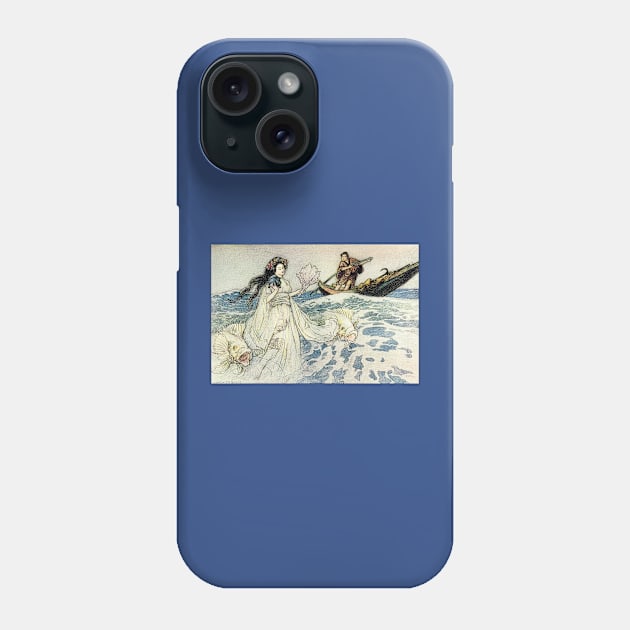 Urashima Taro - Warwick Goble Phone Case by forgottenbeauty