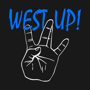 WS UP! blue 2 T-Shirt