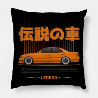 Tuner Orange Chaser JDM Pillow