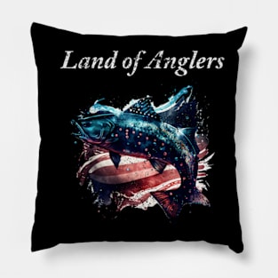 Land of Anglers Pillow