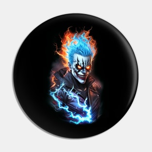 Ghost Joker Pin