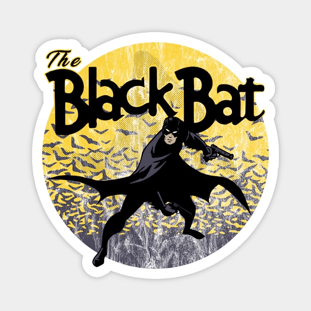 The Black Bat Magnet by Doc Multiverse Designs
