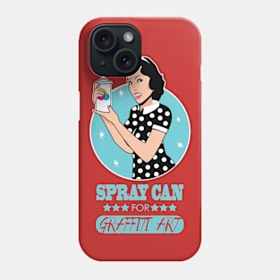 50´s graffiti Phone Case