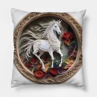 unicorn fantasy Pillow