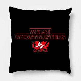 Welsh Ghostbusters Pillow