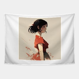 The Red Dress Tapestry