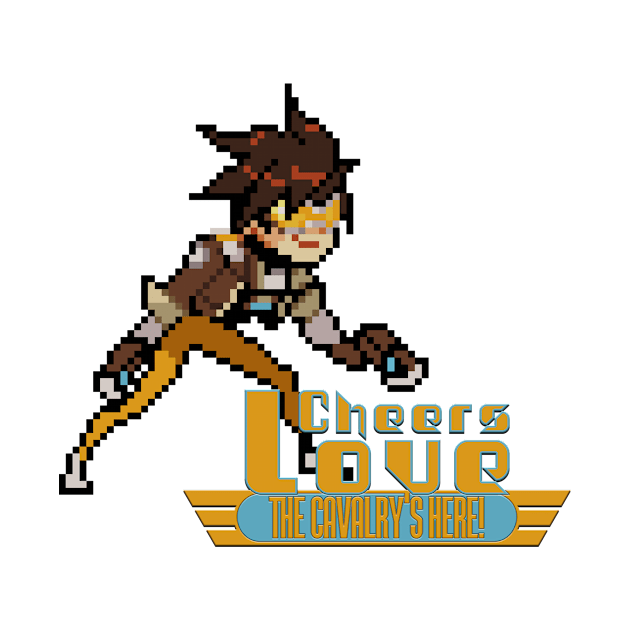 Overwatch - 16-Bit Tracer Quote by wyckedguitarist