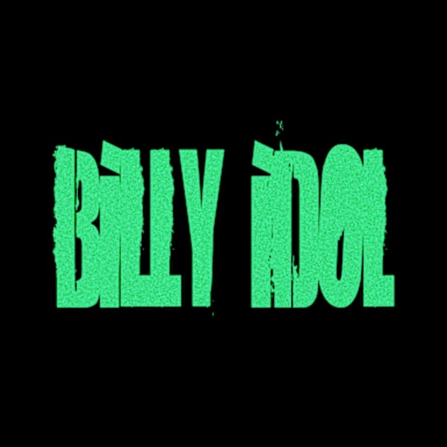 Billy Idol by Texts Art