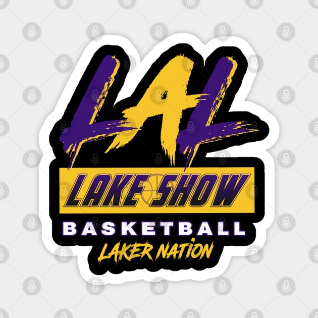 LAL Lakeshow Magnet by GLStyleDesigns