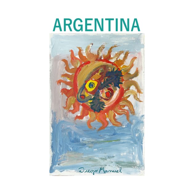 Argentine flag by diegomanuel