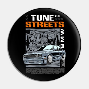 E30 Tune The Street Pin