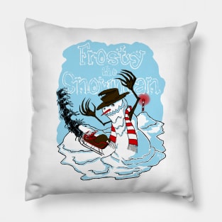 Frosty the Snowman Pillow