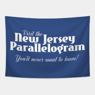 Visit the New Jersey Parallelogram! Tapestry