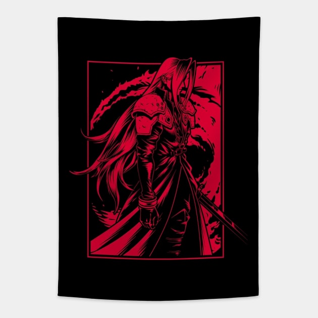 Angel Villain Tapestry by SkyfrNight