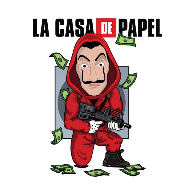 La Casa de Papel by Moe Tees