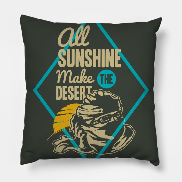 Outdoor Activity - Desert Pillow by GreekTavern