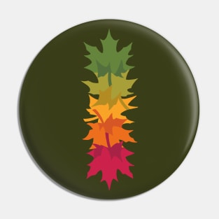 Falling Maple : Green Pin