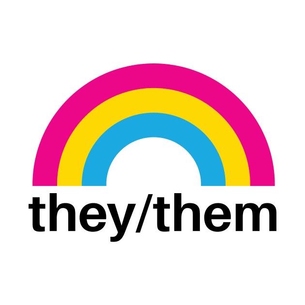 They/Them Pronouns Pansexual Pride by lavenderhearts