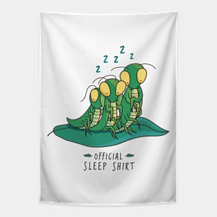 Praying Mantis Funny Insect Official Sleep Tapestry