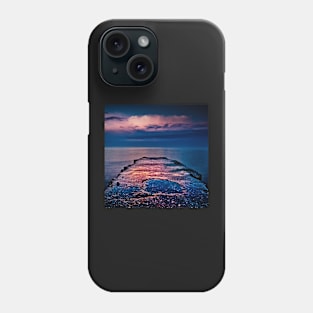 Ashbridges Bay Toronto Canada Dock At Sunrise No 1 Phone Case