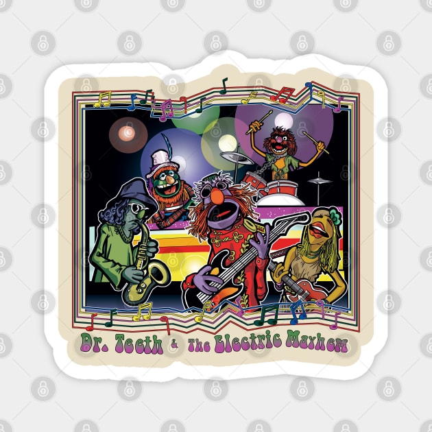 Dr. Teeth & The Electric Mayhem Magnet by ActionNate