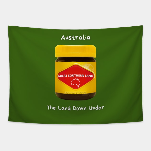 Australia Great Southern Land Tapestry by MelloHDesigns