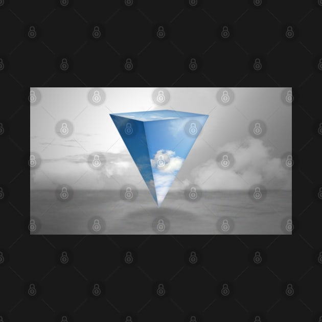 Blue Clouds Prism by MajorCompany