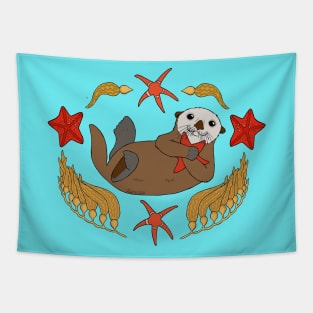 Sea Otter Tapestry