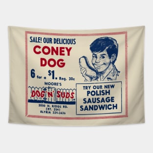 Coney Dog Tapestry