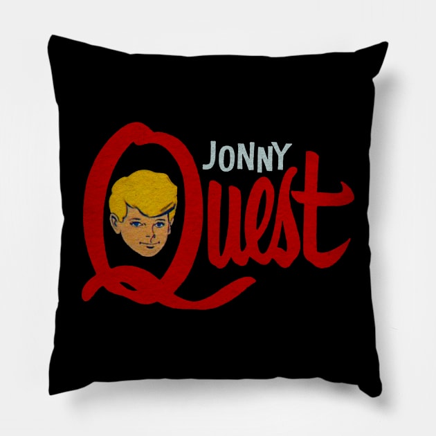 Retro Jonny Quest Pillow by Do Something Today