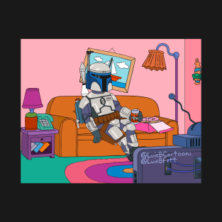 Dad on Couch T-Shirt