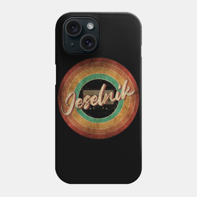 Jeselnik Vintage Circle Art Phone Case by antongg