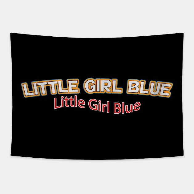 Little Girl Blue (Nina Simone) Tapestry by BY TRENDING SYAIF