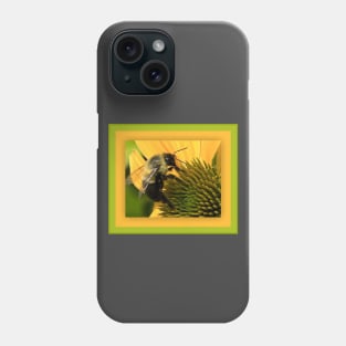 Bumble Bee on Yellow Flower Phone Case