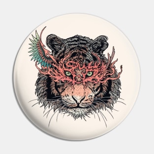 Masked Tiger Pin