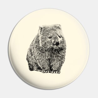 Wombat Pin