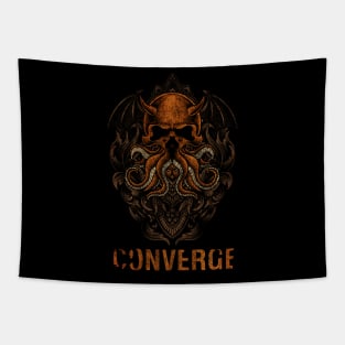 ROCK CONVERGE KRAKEN METAL Tapestry