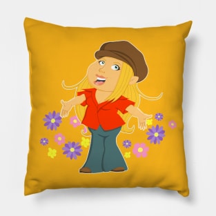 Flower Girl Pillow