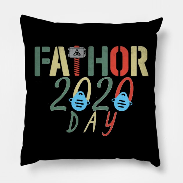 Fathers Day 2020 Pillow by ReD-Des