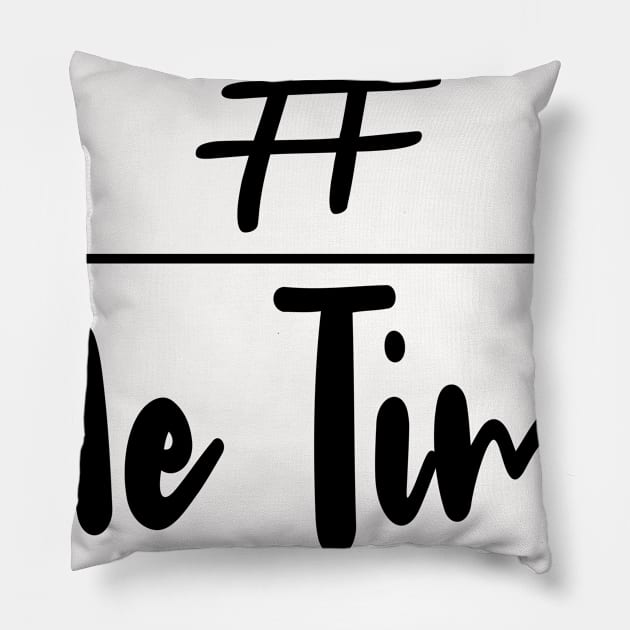 Me Time Pillow by S-Log