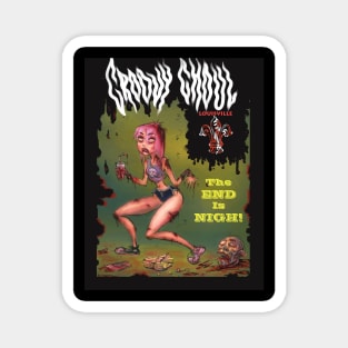 Groovy Ghoul Louisville Zombie Girl Magnet