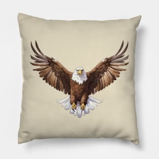 Eagle Spread Wings Pillow