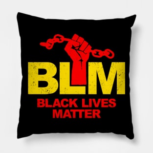 Black Lives Matter 2 (for Dark Shirts) Pillow