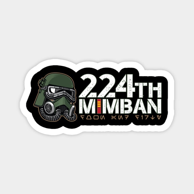 224th Mimban Magnet by Mudtrooper.co.uk