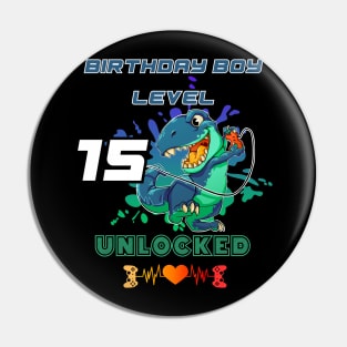 Birthday Boy Level 15 Unlocked Pin