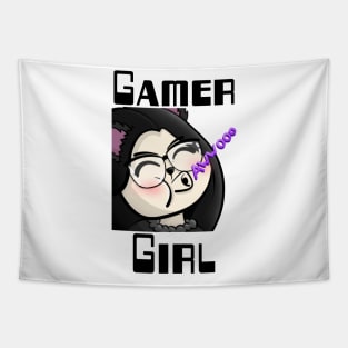 Gamer Girl, Wolf Girl, Howl, Awwooo. Twitch streamer emote Tapestry